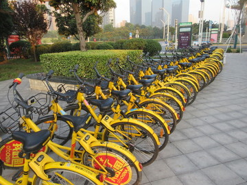 郑东新区共享单车
