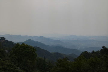 群山远景