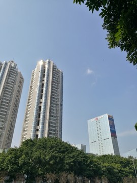 深圳高楼大厦写字楼都市风光风景