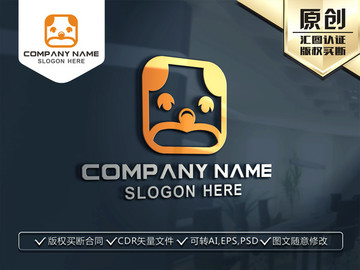 卡通小狗LOGO