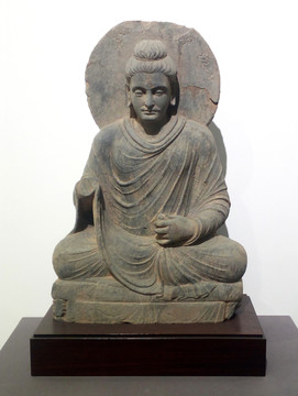佛陀坐像人物雕塑