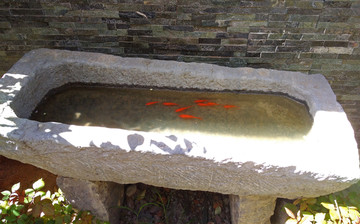 养金鱼的老式水槽
