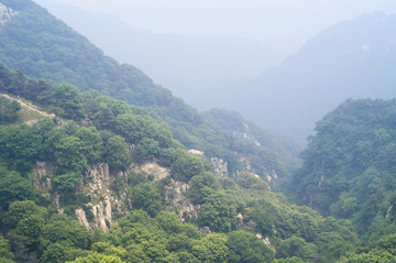 泰山后山