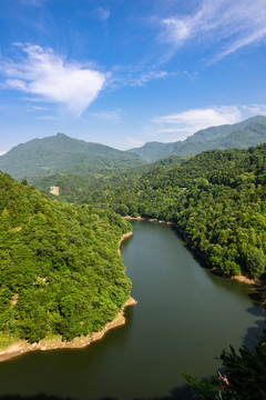 燕子河大峡谷水库美景