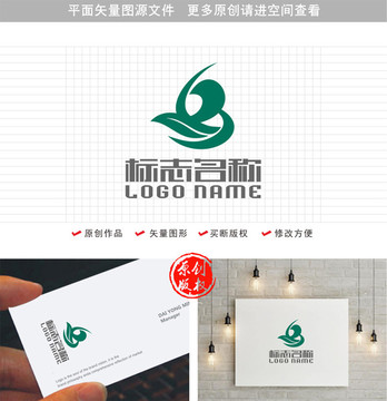 YB字母BY标志飞鸟logo