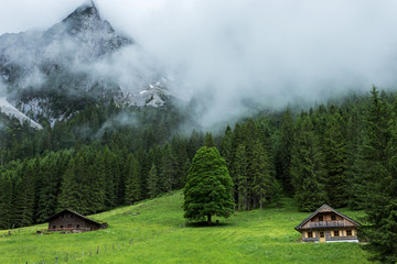 奥地利阿尔卑斯山景色