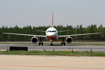 成都航空公司飞机