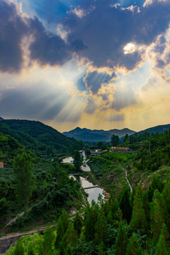 博山池上拦住湾