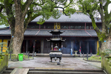 浙江宁波鄞州阿育王寺大雄宝殿