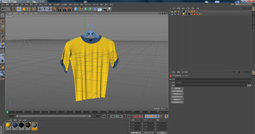 C4D格式文件T恤