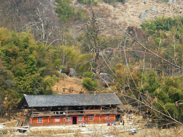 隆回虎形山瑶族村寨