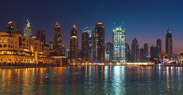 迪拜MALL商圈风光