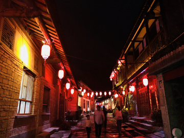 民俗文化村夜景
