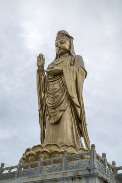 浙江舟山普陀山南海观音大佛