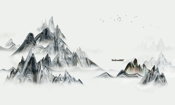 新中式山水畫(huà)