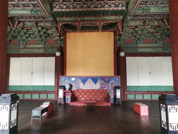 韩式宫殿王座