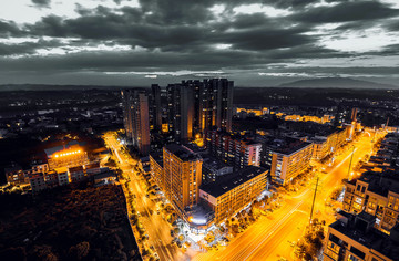 邵阳城市夜景