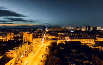 邵阳城市夜景