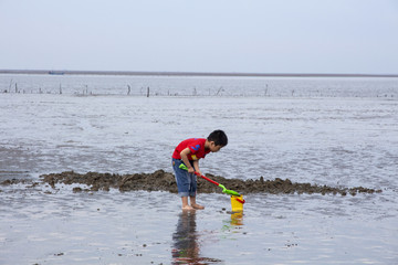 海边小孩