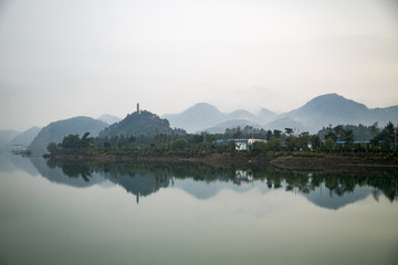 浙江台州仙居风光