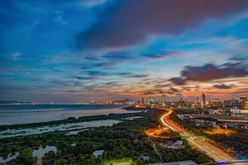 深圳全景夜景