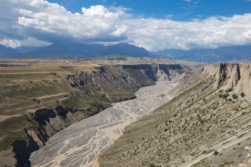 新疆独山子大峡谷安吉红海峡谷