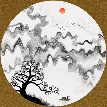 水墨山水