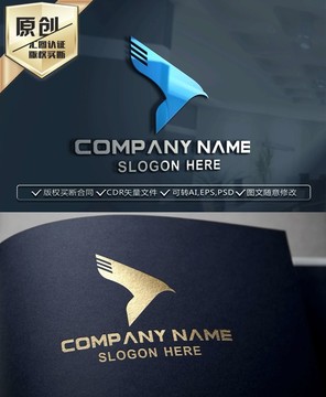 鹰LOGO标志