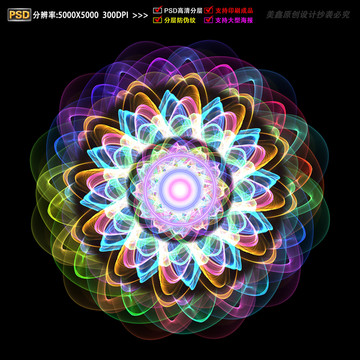 防偽紋花團(tuán)