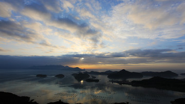 霞浦嵛山岛日出