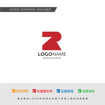 字母ZR組合LOGO