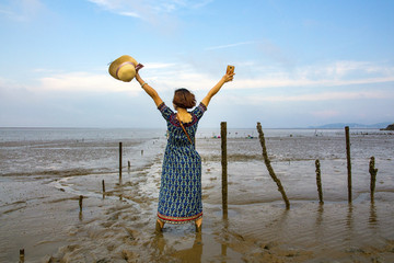 海边女人