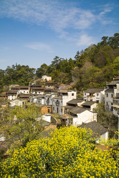 上饶婺源篁岭景区篁岭古村落