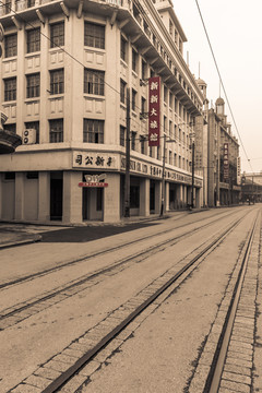 上海南京路老照片