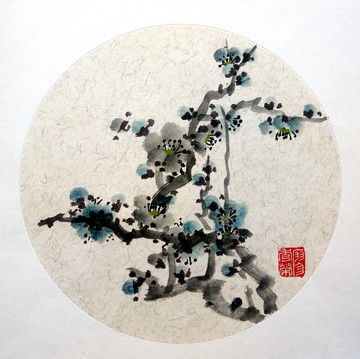 國(guó)畫(huà)墨梅