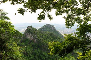 灵山六峰山风景名胜区风光