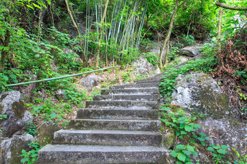 灵山六峰山风景名胜区台阶