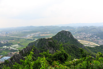 灵山六峰山风景名胜区风光