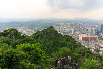 灵山六峰山风景名胜区风光