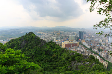 灵山六峰山风景名胜区风光