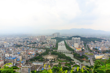 钦州灵山县城风光