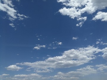 蓝天白云摄影背景图