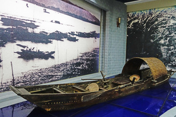 20世纪初在珠江上使用的渔船