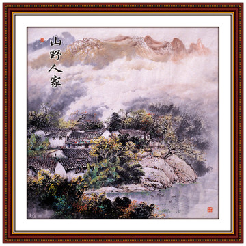 國畫山水