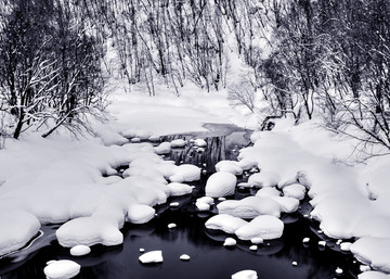 东北雪景