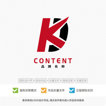 KD字母logo