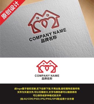 家愛心社區(qū)家政LOGO