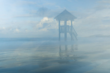 惠州双月湾海滩仙景