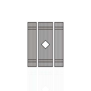 新中式隔斷
