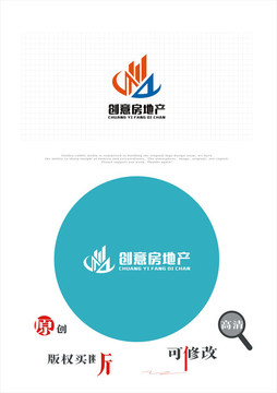 創(chuàng)意房產(chǎn)logo
